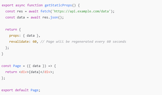 ISR implementation